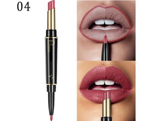 Матовая помада + карандаш подводка 2-в-1 Pudaier Duo Matte Lipstic (04) Матовая помада + карандаш подводка 2-в-1 Pudaier Duo Matte Lipstic (04)
