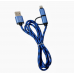 Кабель универсальный 2 в 1 (Lightning/micro USB)