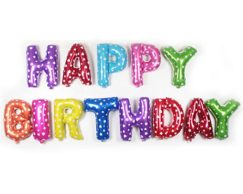 Набор шаров HAPPY BIRTHDAY Набор шаров HAPPY BIRTHDAY