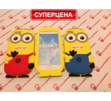 Чехол силиконовый Миньон для iPhone 6+
