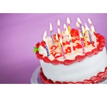 Незадуваемые свечи на торт набор 10 шт