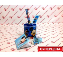 Набор канцелярский в стаканчике «Микки Маус»