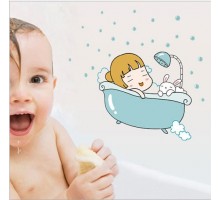 Наклейка для ванной комнаты
