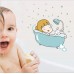 Наклейка для ванной комнаты