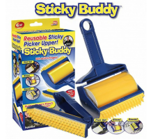 Липкий валик для уборки Sticky Buddy