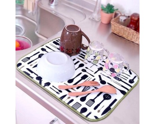 Коврик Microfiber для сушки посуды Коврик Microfiber для сушки посуды
