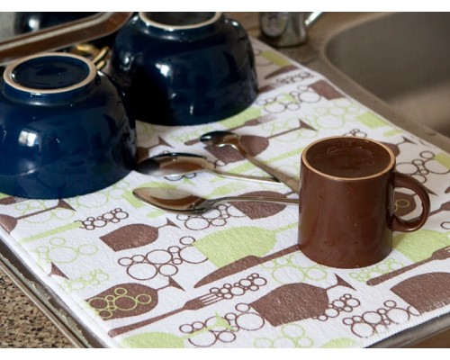 Коврик Microfiber для сушки посуды Коврик Microfiber для сушки посуды