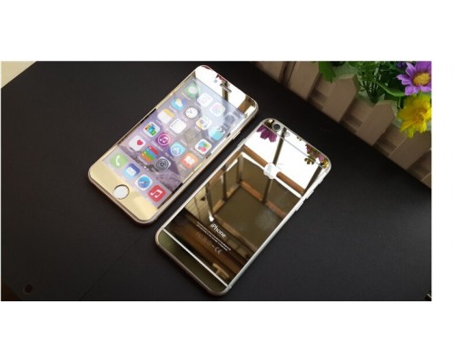 Зеркальное защитное стекло для iPhone 4/4s (2 шт) Зеркальное защитное стекло для iPhone 4/4s (2 шт)