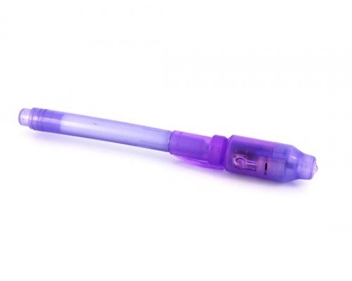 Ручка Invisible Pen с невидимыми чернилами и ультрафиолетовым фонариком Ручка Invisible Pen с невидимыми чернилами и ультрафиолетовым фонариком