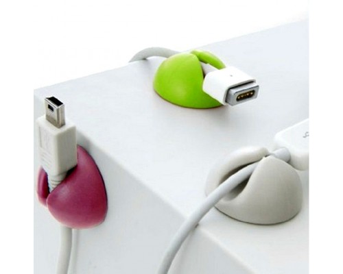Держатель-фиксатор для проводов Cable Clips Держатель-фиксатор для проводов Cable Clips