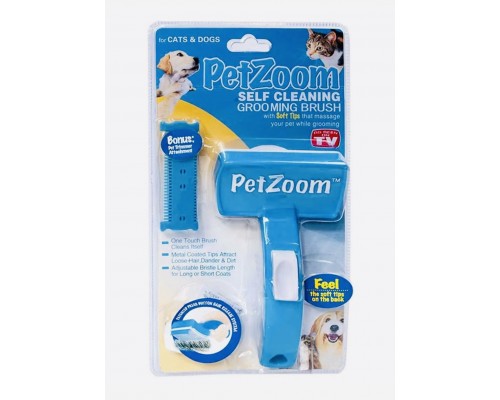 Щетка-расчёска для шерсти животных Pet Zoom Щетка-расчёска для шерсти животных Pet Zoom
