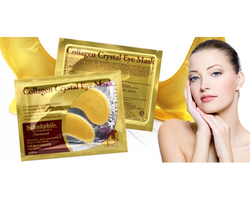 Гидрогелевые патчи для глаз с коллагеном CRYSTAL COLLAGEN EYE MASK (2 ШТ.) Гидрогелевые патчи для глаз с коллагеном CRYSTAL COLLAGEN EYE MASK (2 ШТ.)