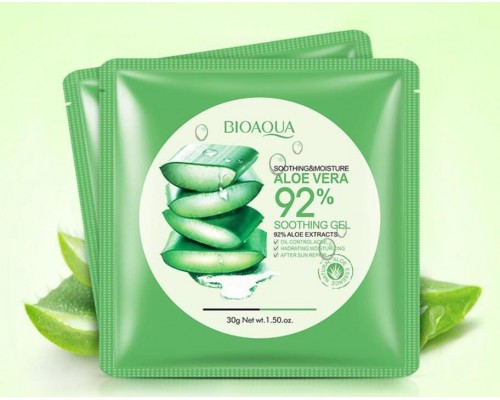 Тканевая увлажняющая маска Bioаqua с Aloe Vera Тканевая увлажняющая маска Bioаqua с Aloe Vera