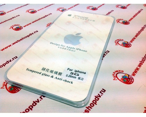 Противоударная плёнка-стекло для iPhone 5/5s Противоударная плёнка-стекло для iPhone 5/5s