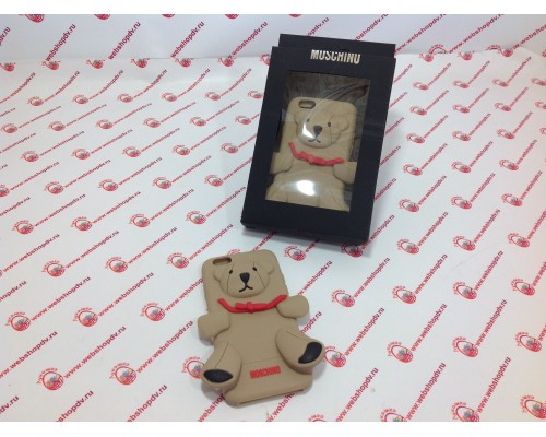 Чехол Moschino Bear Медведь для iPhone 6 + Чехол Moschino Bear Медведь для iPhone 6 +