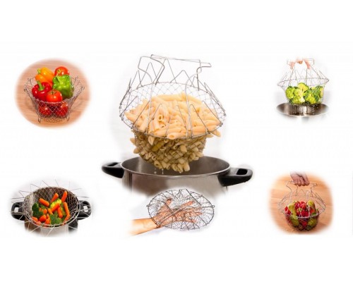 Складная решётка для готовки Шеф Баскет (Chef Basket) Складная решётка для готовки Шеф Баскет (Chef Basket)