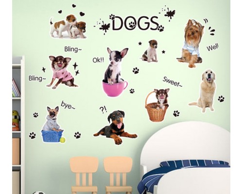 Стикеры Dogs Стикеры Dogs