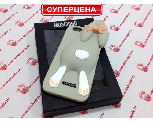 Чехол Moschino Violetta Rabbit для iPhone 6+ (цвета в ассортименте) Чехол Moschino Violetta Rabbit для iPhone 6+ (цвета в ассортименте)