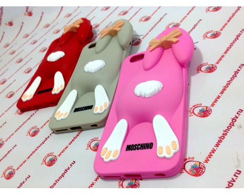 Чехол Moschino Violetta Rabbit для iPhone 6+ (цвета в ассортименте) Чехол Moschino Violetta Rabbit для iPhone 6+ (цвета в ассортименте)
