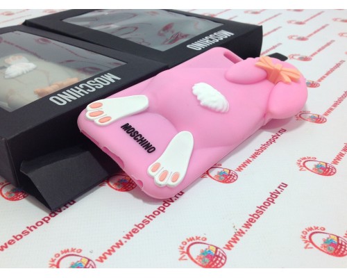 Чехол Moschino Violetta Rabbit для iPhone 6+ (цвета в ассортименте) Чехол Moschino Violetta Rabbit для iPhone 6+ (цвета в ассортименте)