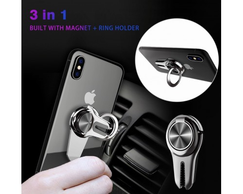 Держатель для смартфона с кольцом 3 в 1 Car Holder Держатель для смартфона с кольцом 3 в 1 Car Holder