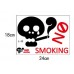 Декоративная наклейка NO Smoking