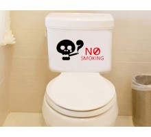 Декоративная наклейка NO Smoking